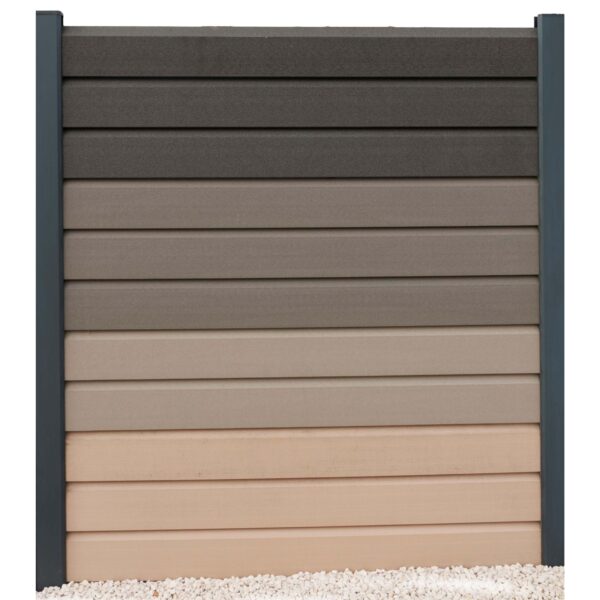 Packs de 3 lames composites marque Ocewood long 1.95m profilé 200x30mm