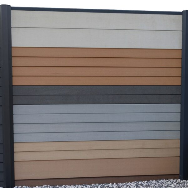 Packs de 3 lames composites marque Ocewood long 1.95m profilé 200x30mm