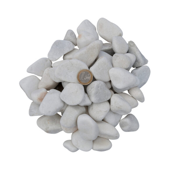 Galets Roulés Blanc Pur 20/30