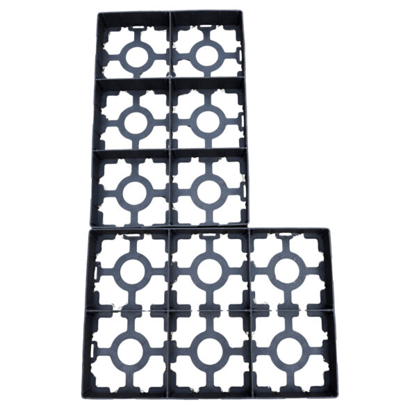Plaque URBANIT de 3 ou 6 pavés- prévu pour pavés dimension 15 x 15 x 6 cm